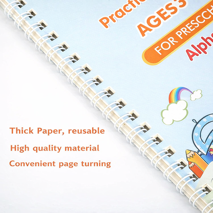 Magic Practice Copybook - Buy 1 Get 3 Free – 50% OFF Today!