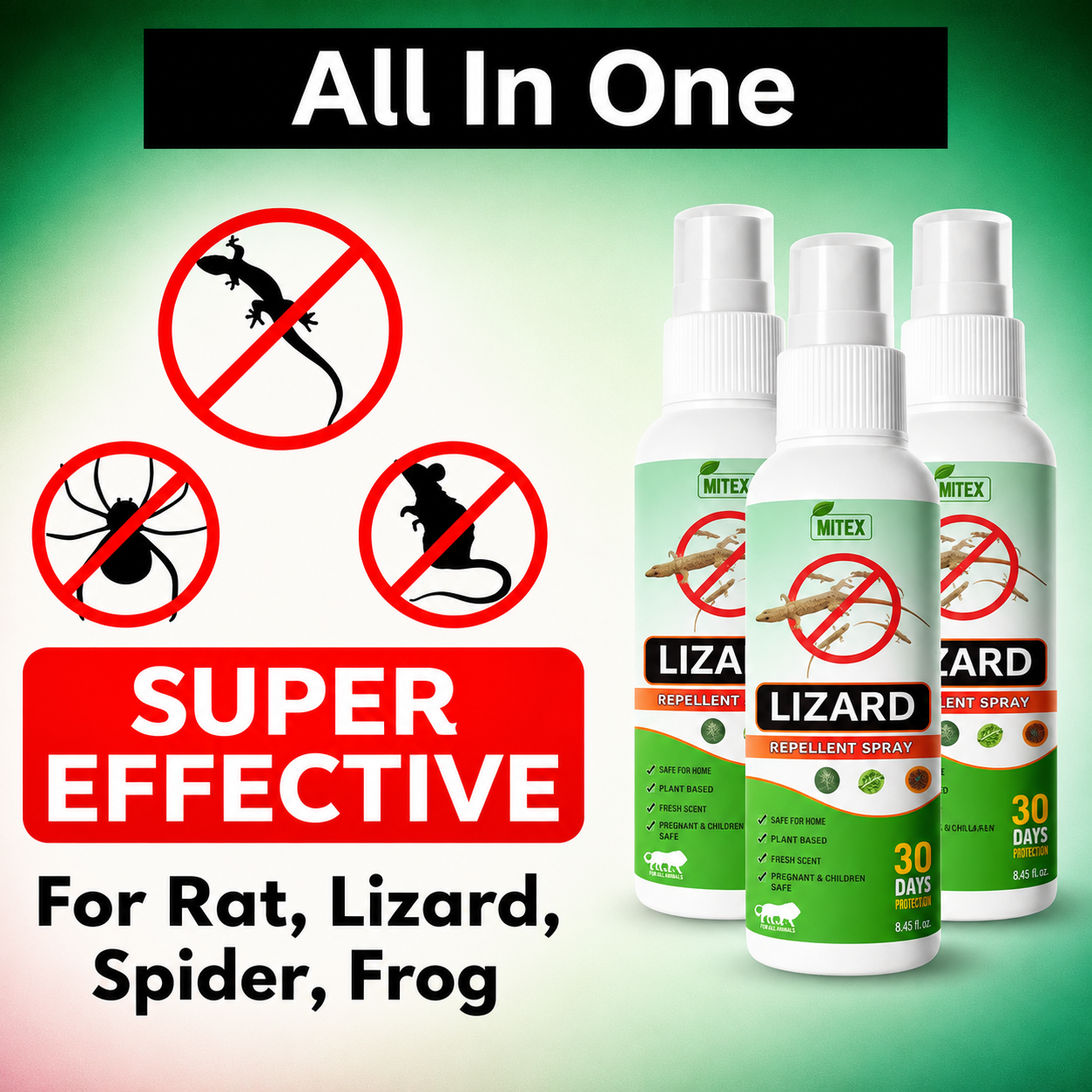 Lizard Shield Pro Spray – Buy 1 Get 2 FREE (Limited Time Offer)