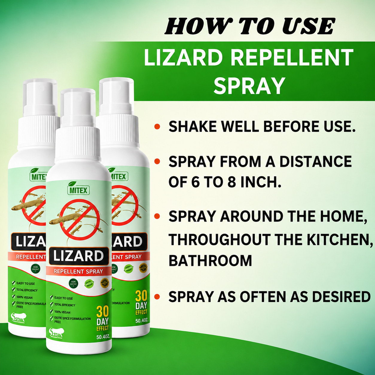 Lizard Shield Pro Spray – Buy 1 Get 2 FREE (Limited Time Offer)